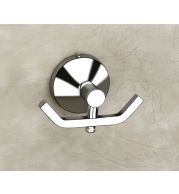 Moon Robe Hook Stainless Steel Bathroom Commercial Hotel Spa Wall Mount Heavy-Duty Anti-Rust Waterproof Easy Install Professional Grade Durable Multi-Prong Robe Towel Holder Rustproof Lunar Design Space Saving Modern Luxury Secure Mounting Load Bearing